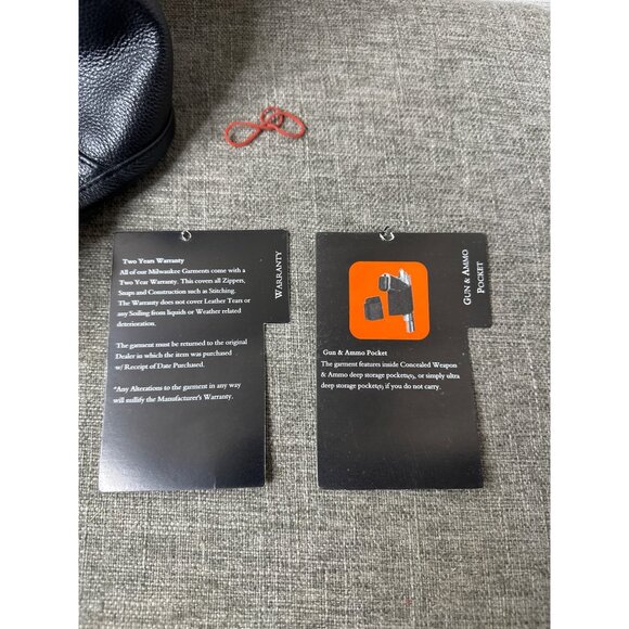 Milwaukee Leather MLM3500 Mens L Black Rider Biker Leather Vest Motorcycle - Picture 7 of 9